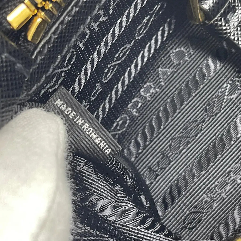 Prada Tessuto+Saffiano Shoulder/Crossbody Bag