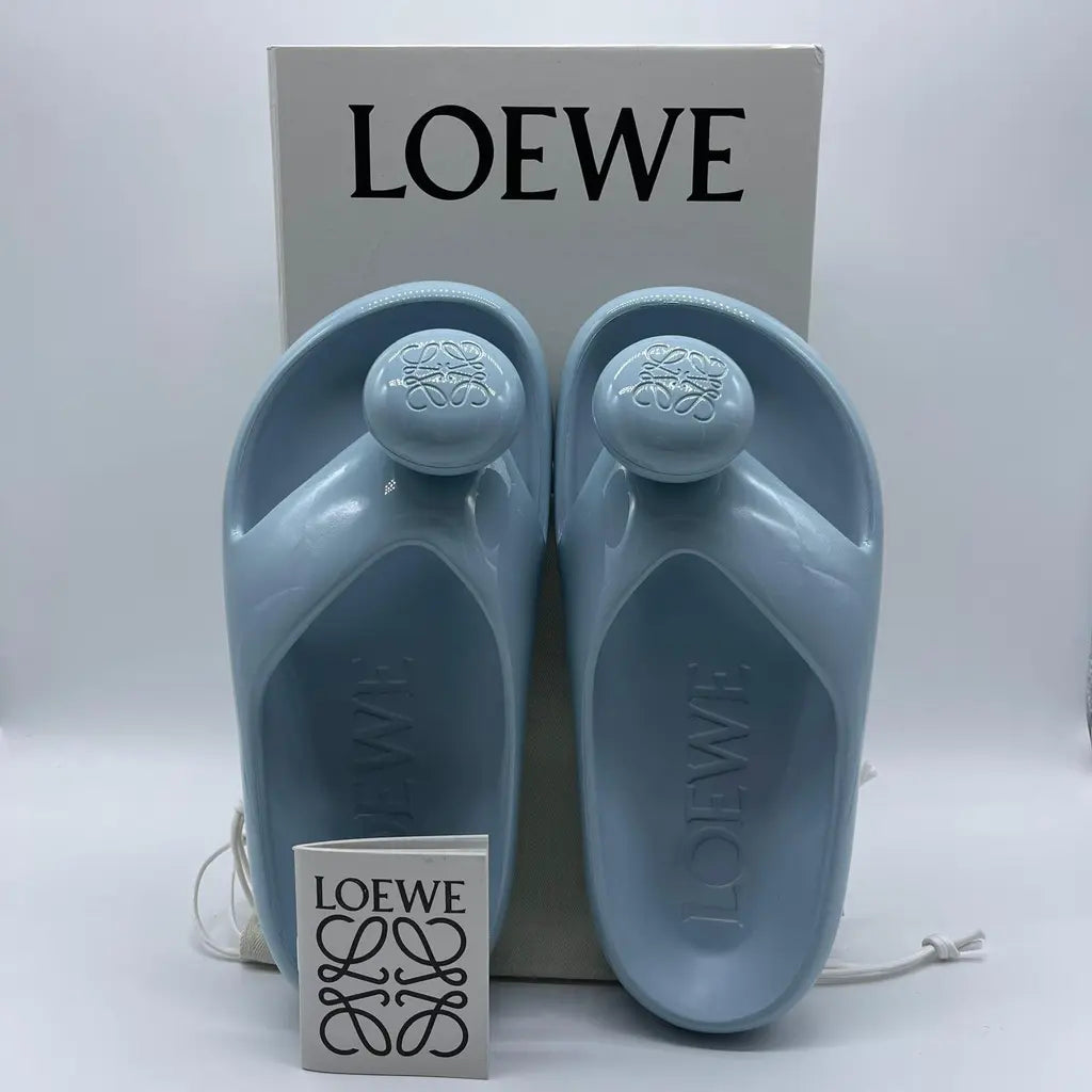 Loewe Foam Pebble Toe Post Glossy Size36