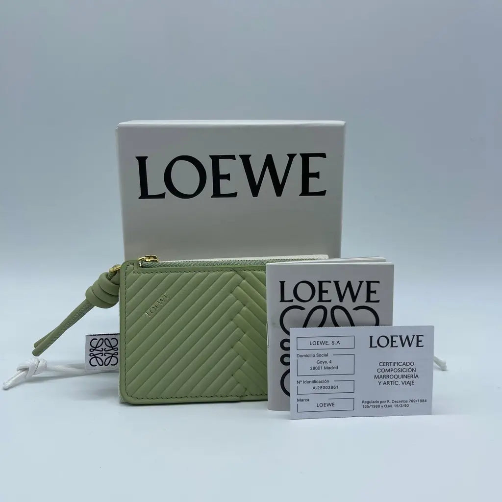 Loewe Knot Diamond Coin Cardholder