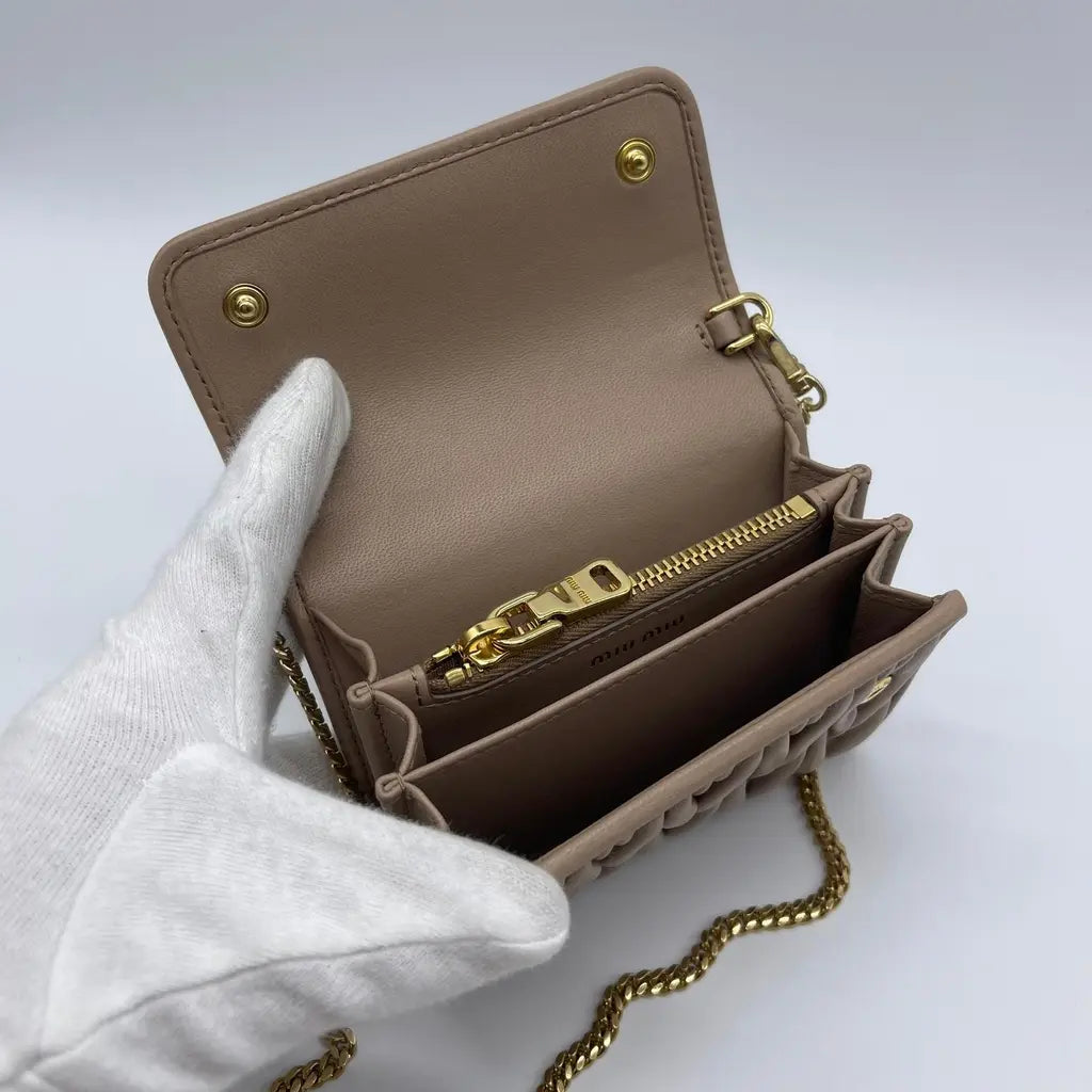 Miu Miu Chain Wallet