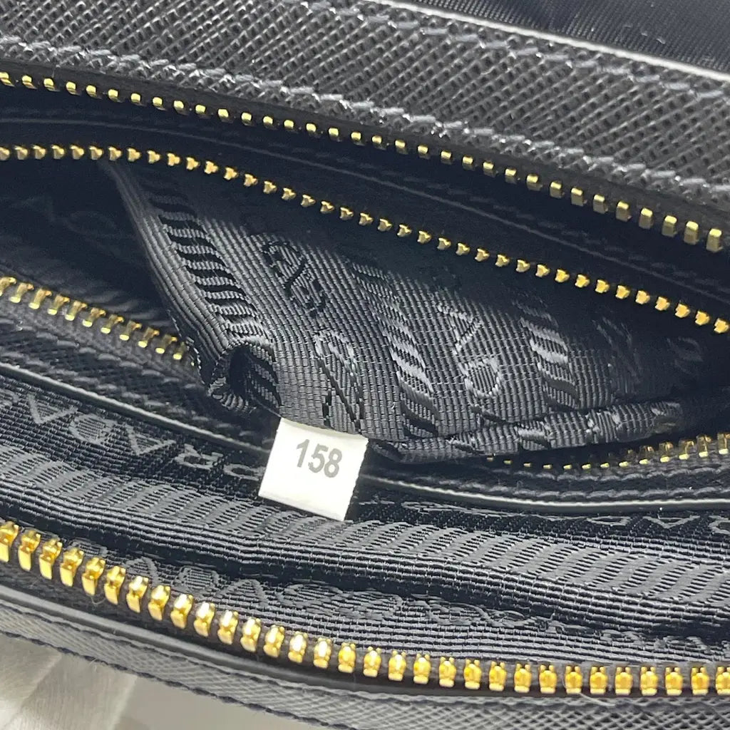 Prada Tessuto+Saffiano Shoulder/Crossbody Bag