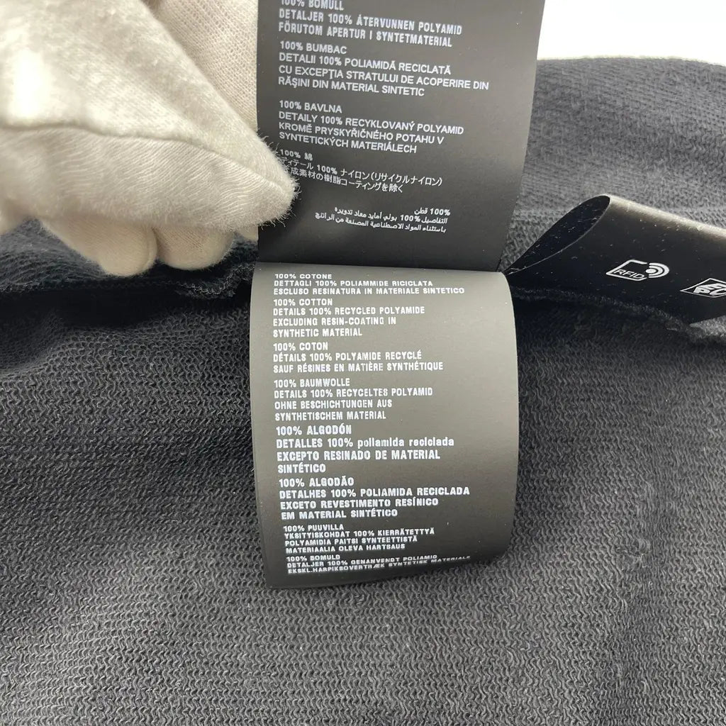 Prada Male Felpa + Re-nylon Sweatshirt Size: M