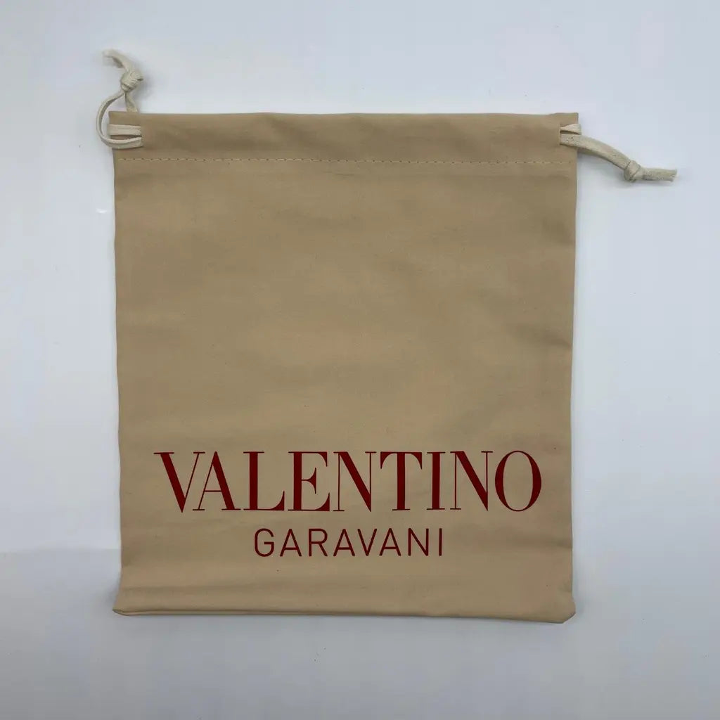 Valentino V logo Chain Metal and Swarovski Crystal Necklace
