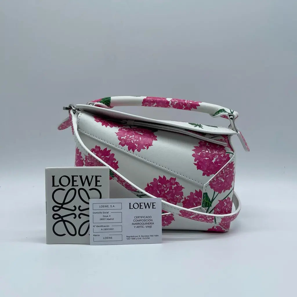 Loewe Puzzle Edge Flower Mini Bag
