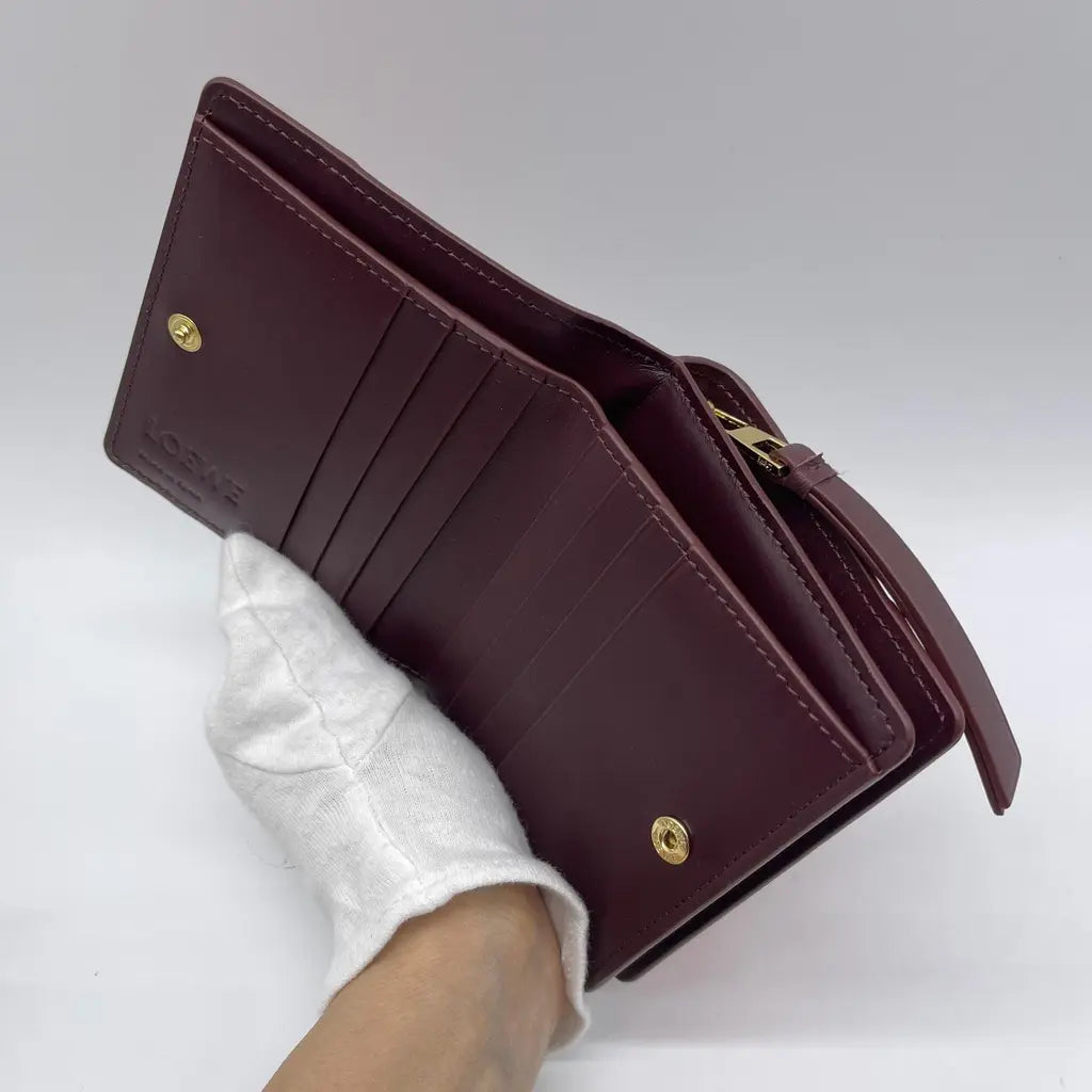 Loewe Puzzle Compact Zip Wallet