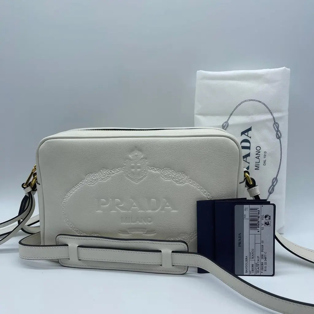 Prada Glace Calf Crossbody Bag
