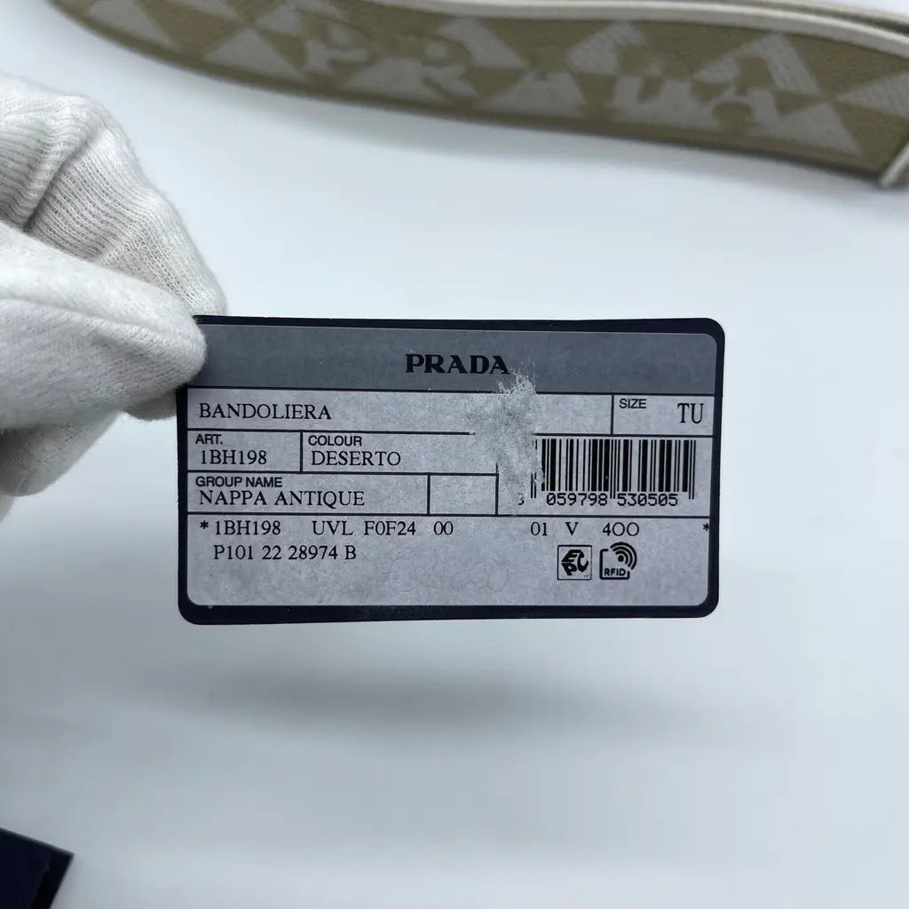Prada Antique Leather Bag