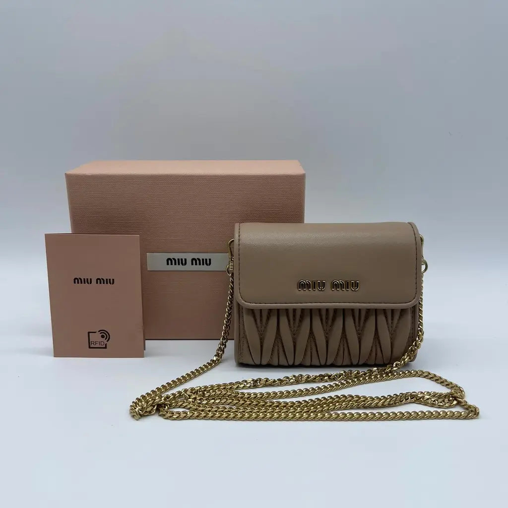 Miu Miu Chain Wallet