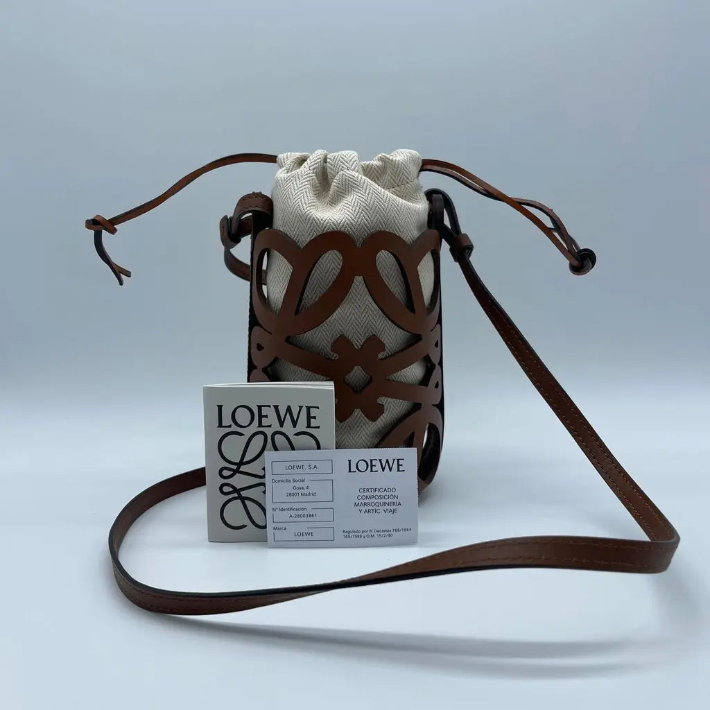 Loewe Anagram Cut-Out Pocket Bag