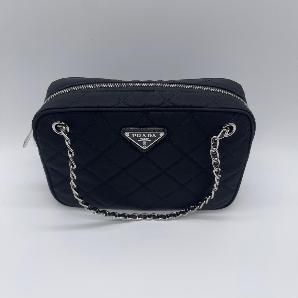 Prada Tessuto Impuntu Hand/Crossbody Bag