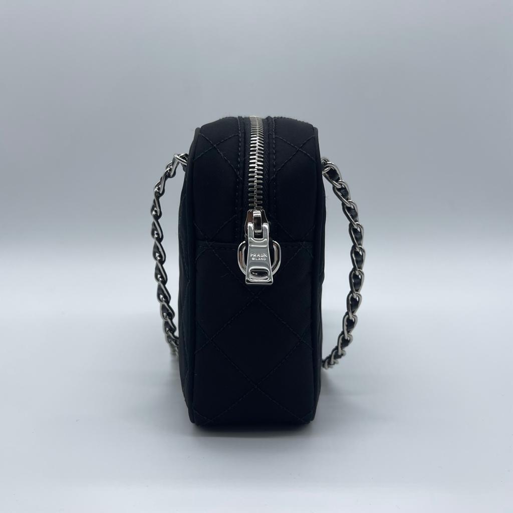 Prada Tessuto Impuntu Hand/Crossbody Bag