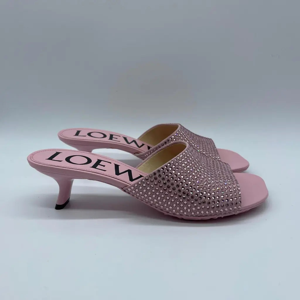 Loewe Petal Strassed Mule 45 Size37