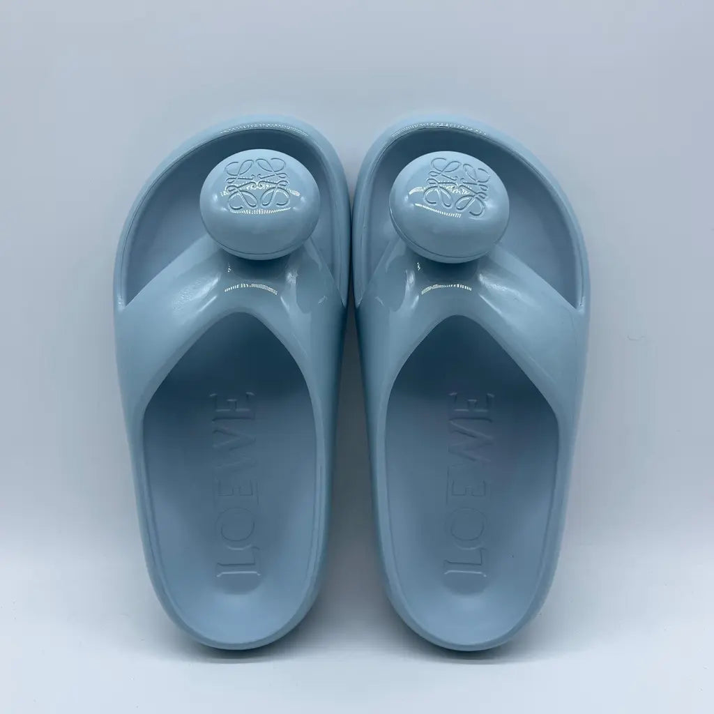 Loewe Foam Pebble Toe Post Glossy Size36