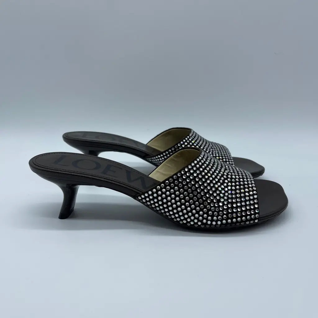 Loewe Petal Strassed Mule 45 Size36