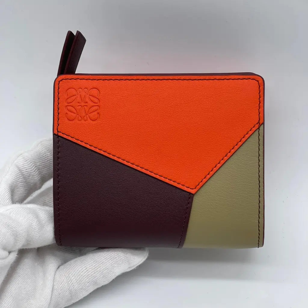Loewe Puzzle Compact Zip Wallet