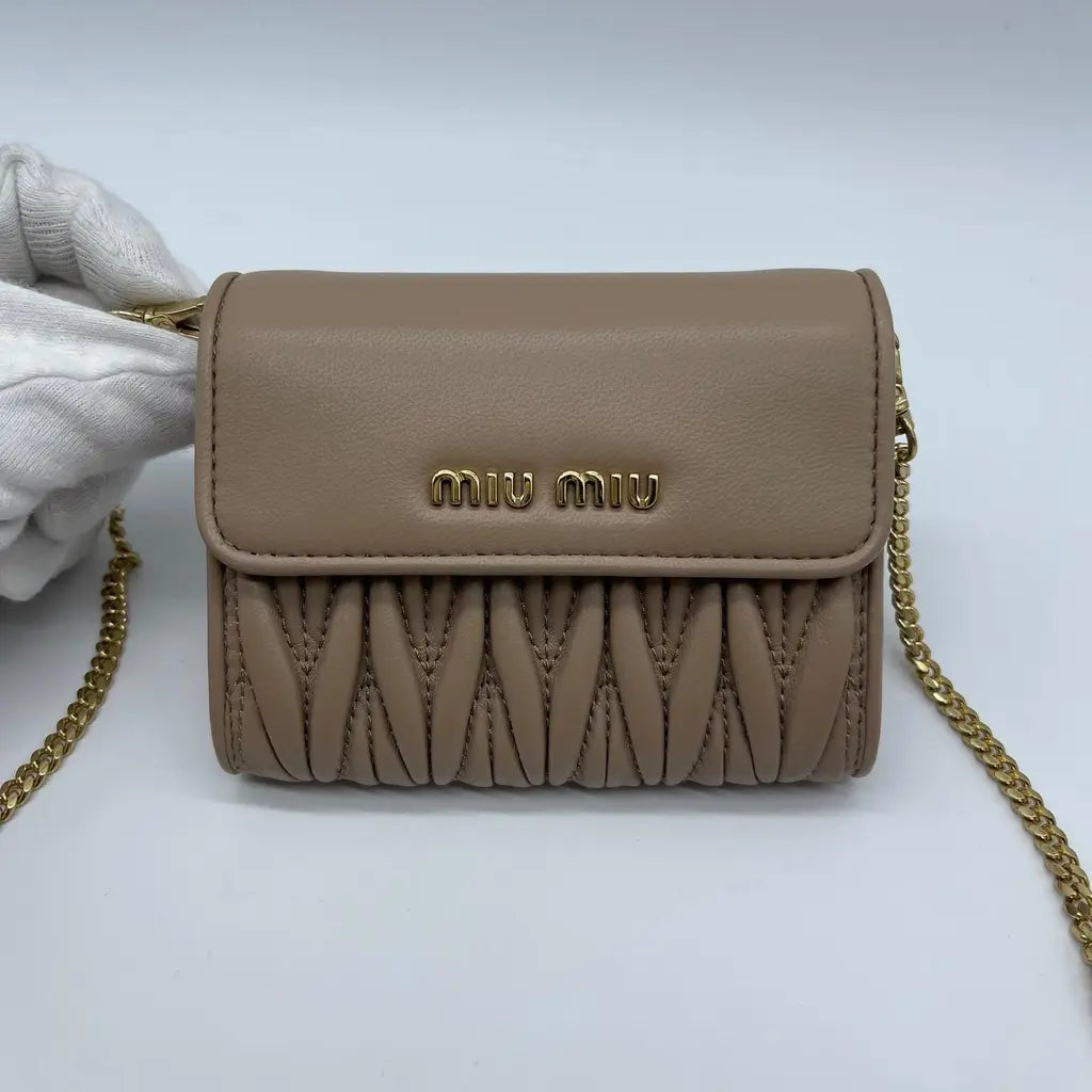 Miu Miu Chain Wallet
