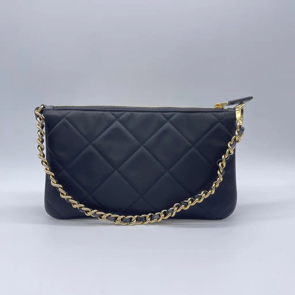 Prada Tessuto Impuntu Small Bag/Pouch