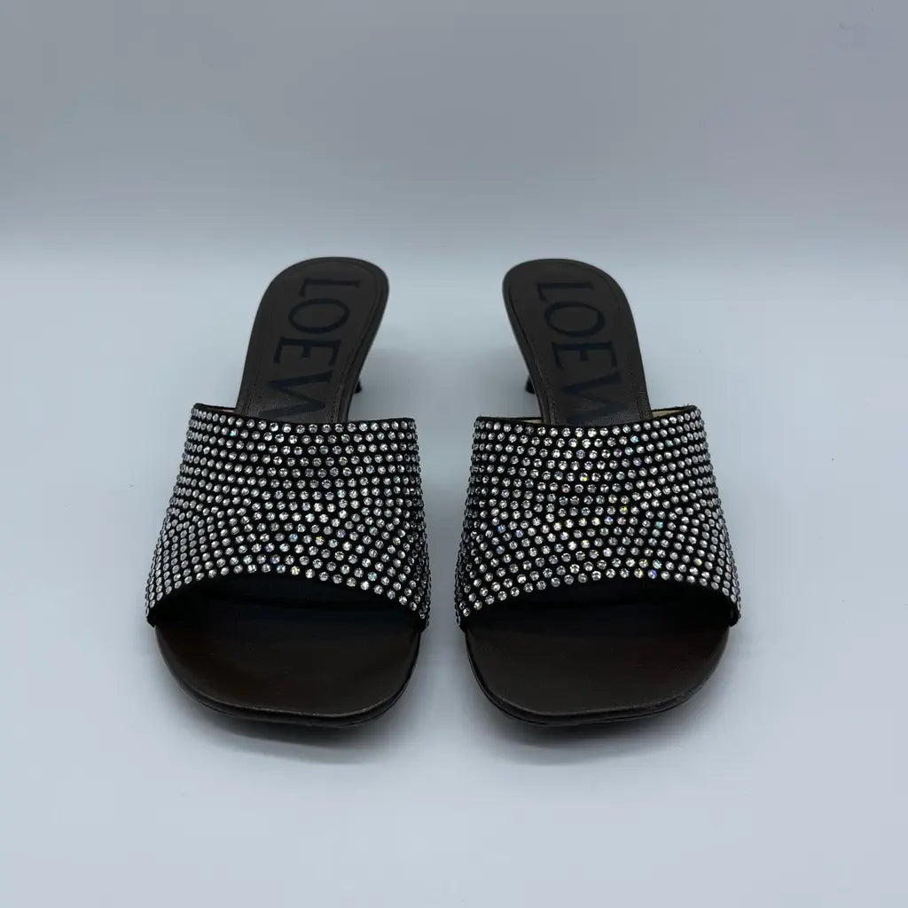 Loewe Petal Strassed Mule 45 Size36