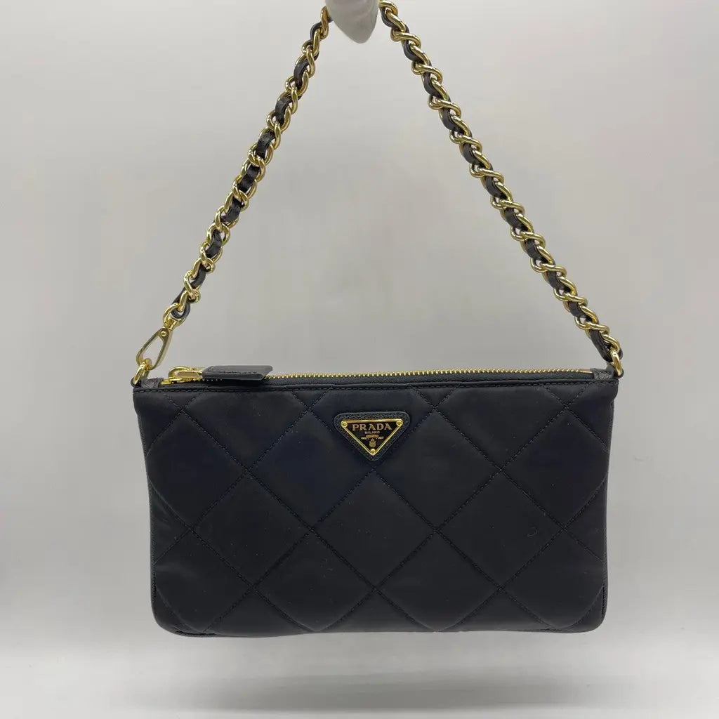 Prada Tessuto Impuntu Small Bag/Pouch