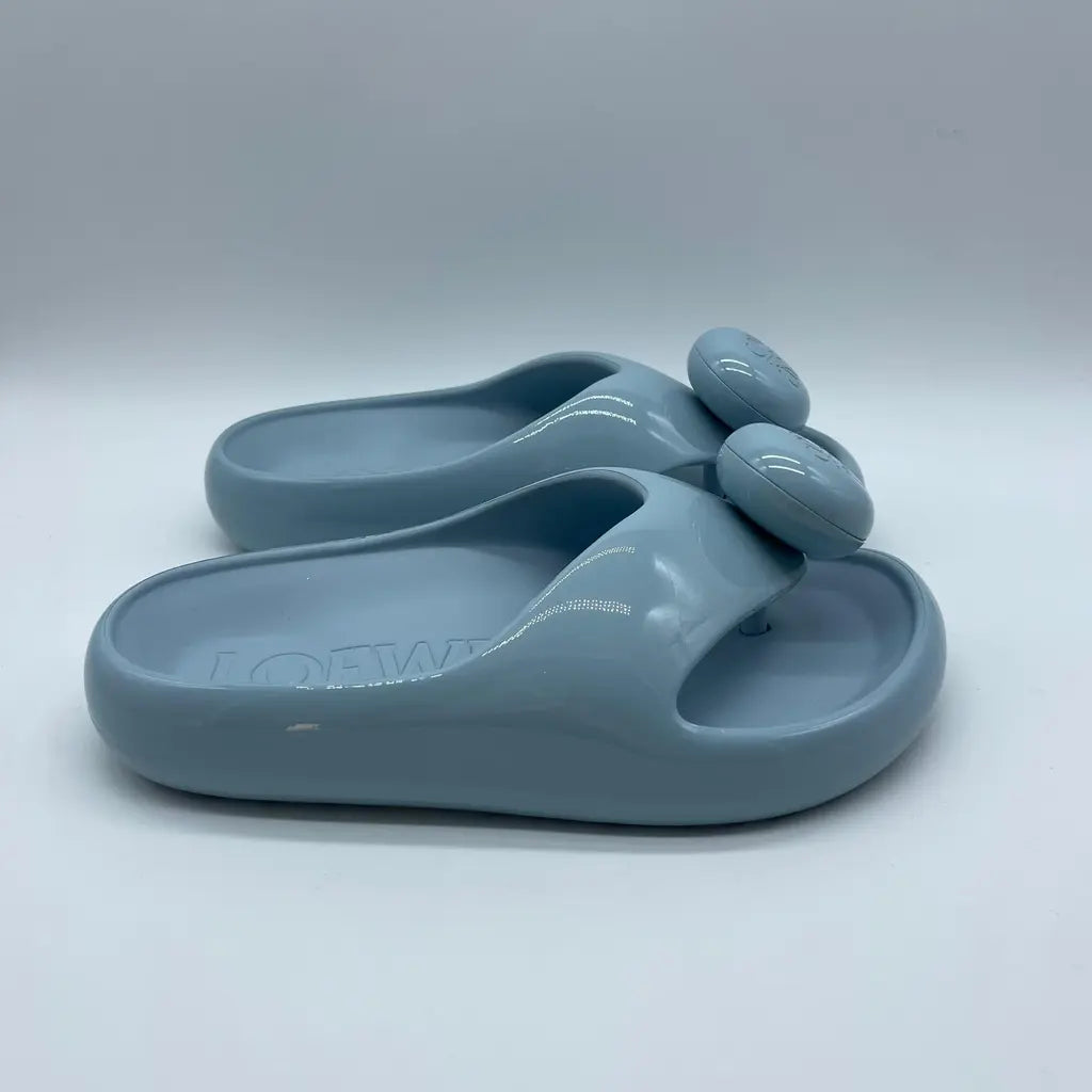 Loewe Foam Pebble Toe Post Glossy Size37