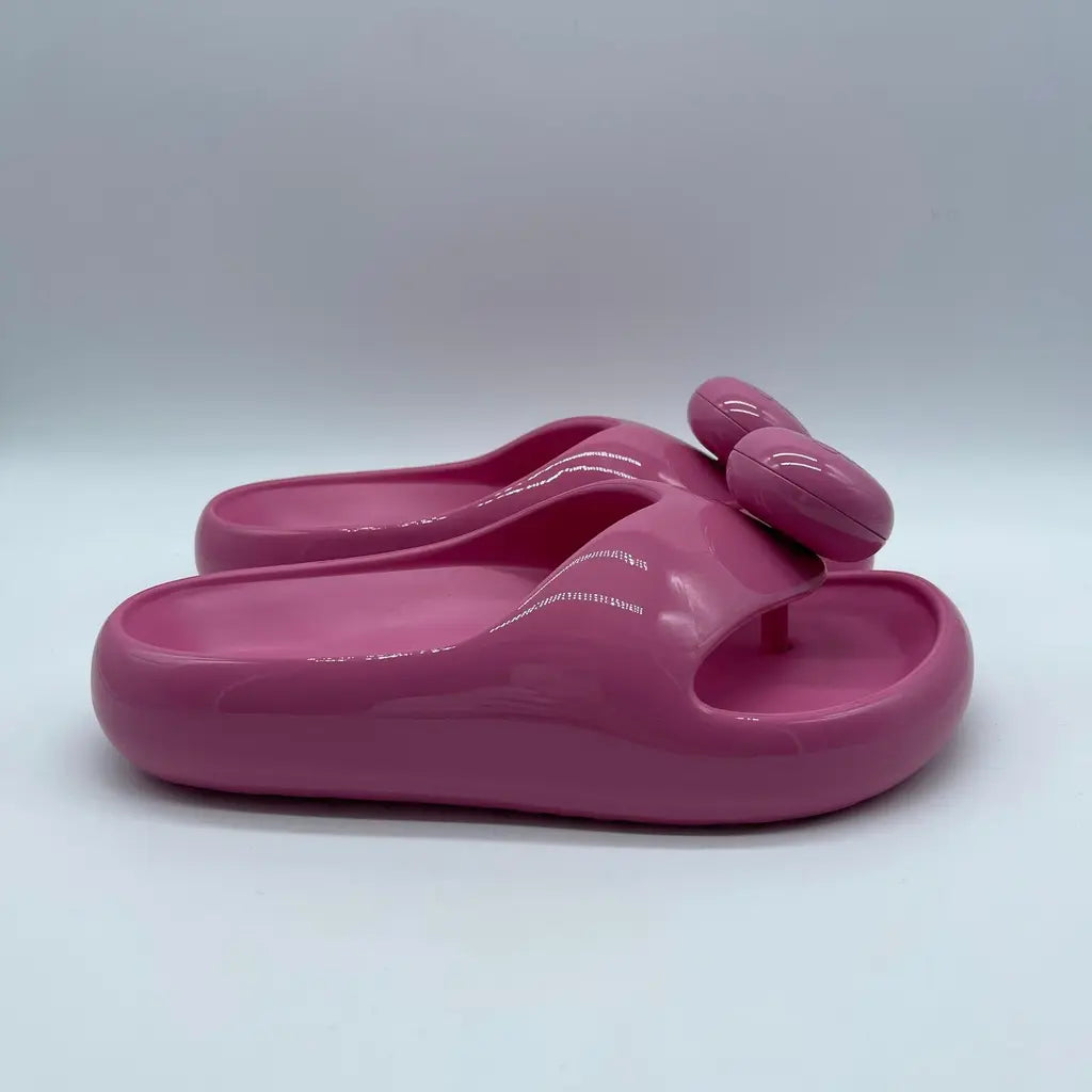 Loewe Foam Pebble Toe Post Glossy Size36