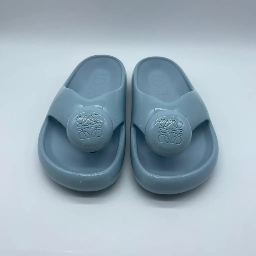 Loewe Foam Pebble Toe Post Glossy Size37