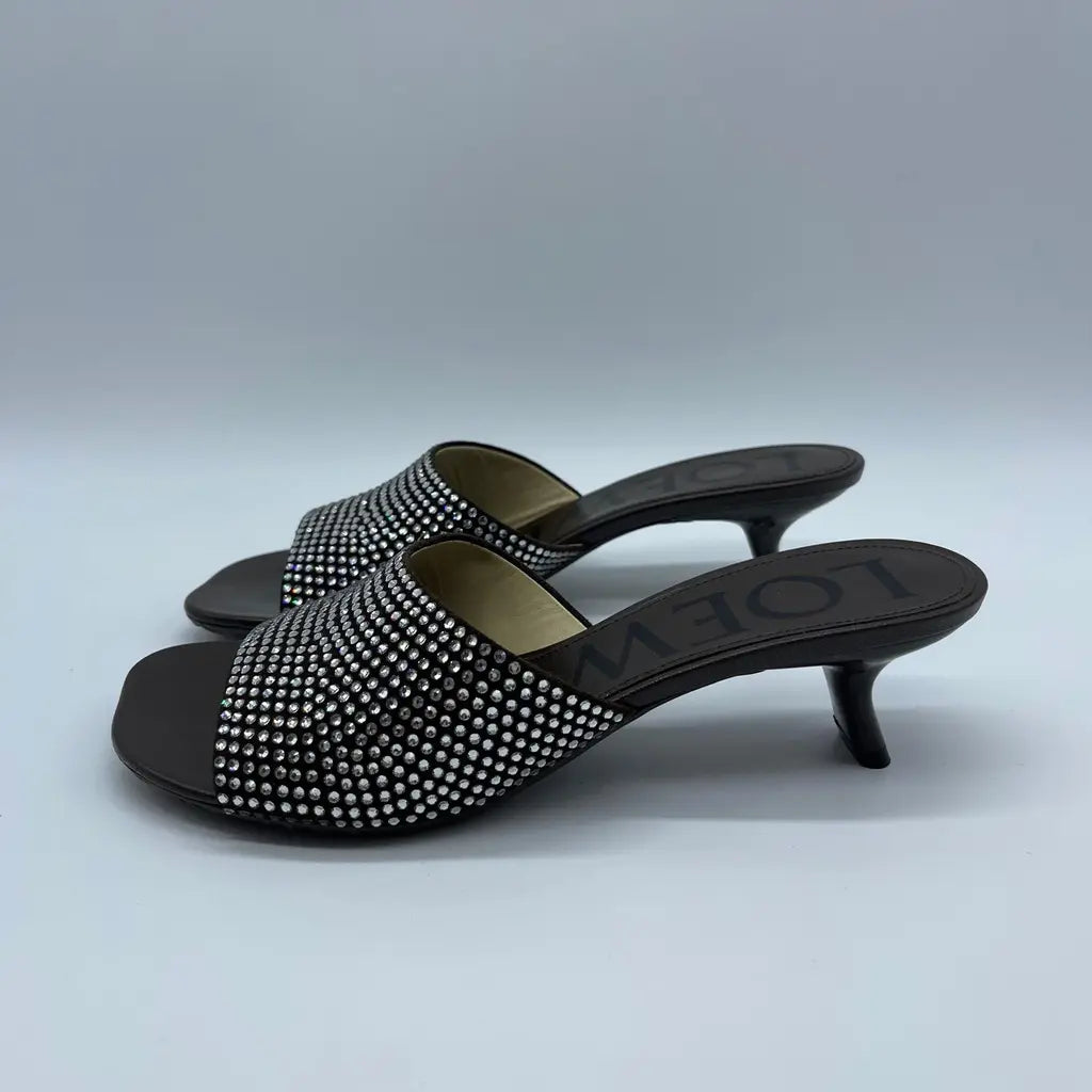 Loewe Petal Strassed Mule 45 Size36