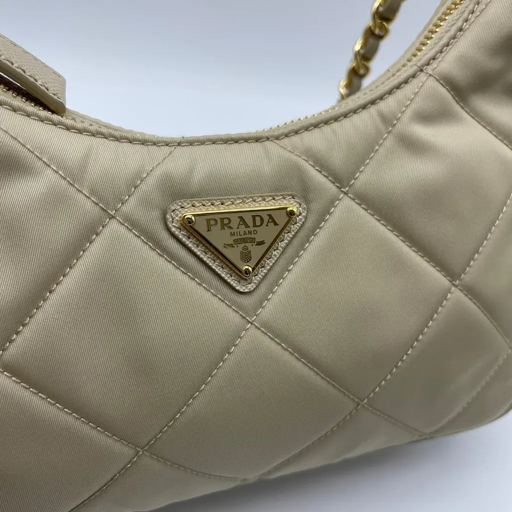 Prada Tessuto Impuntu Hand/Shoulder Bag