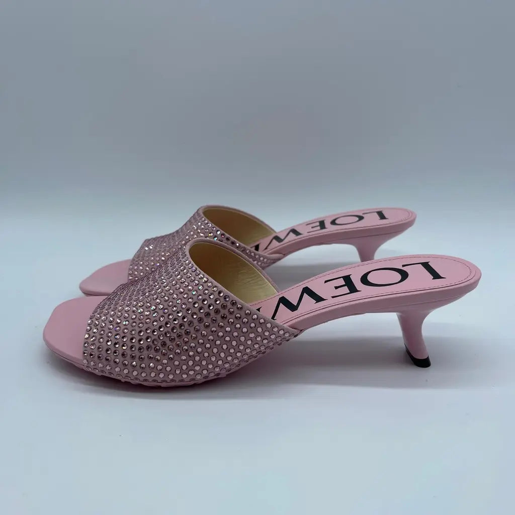Loewe Petal Strassed Mule 45 Size37