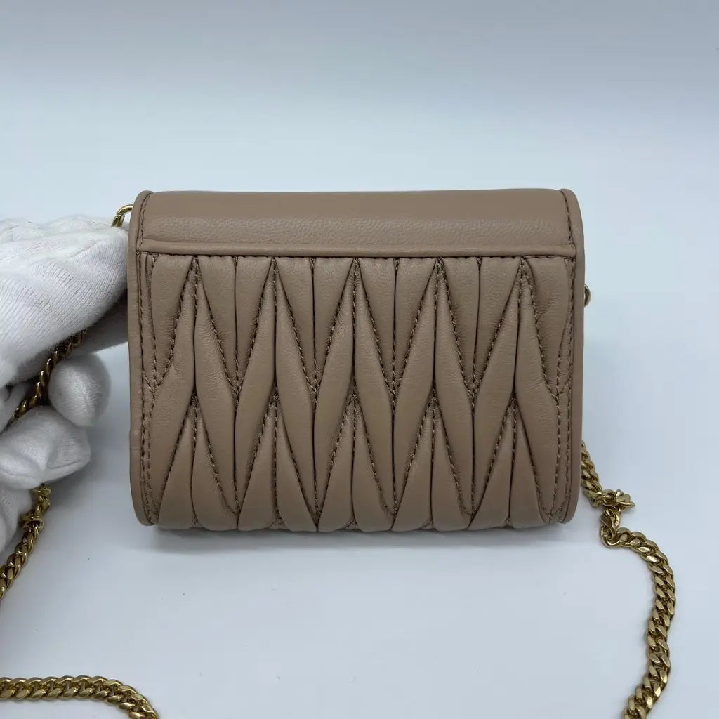 Miu Miu Chain Wallet