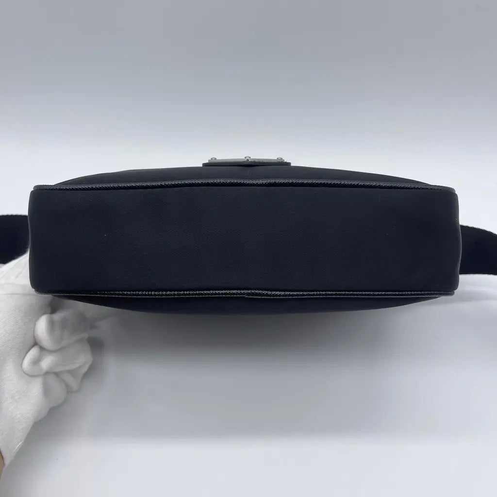 Prada Tessuto + Saffiano Shoulder Bag