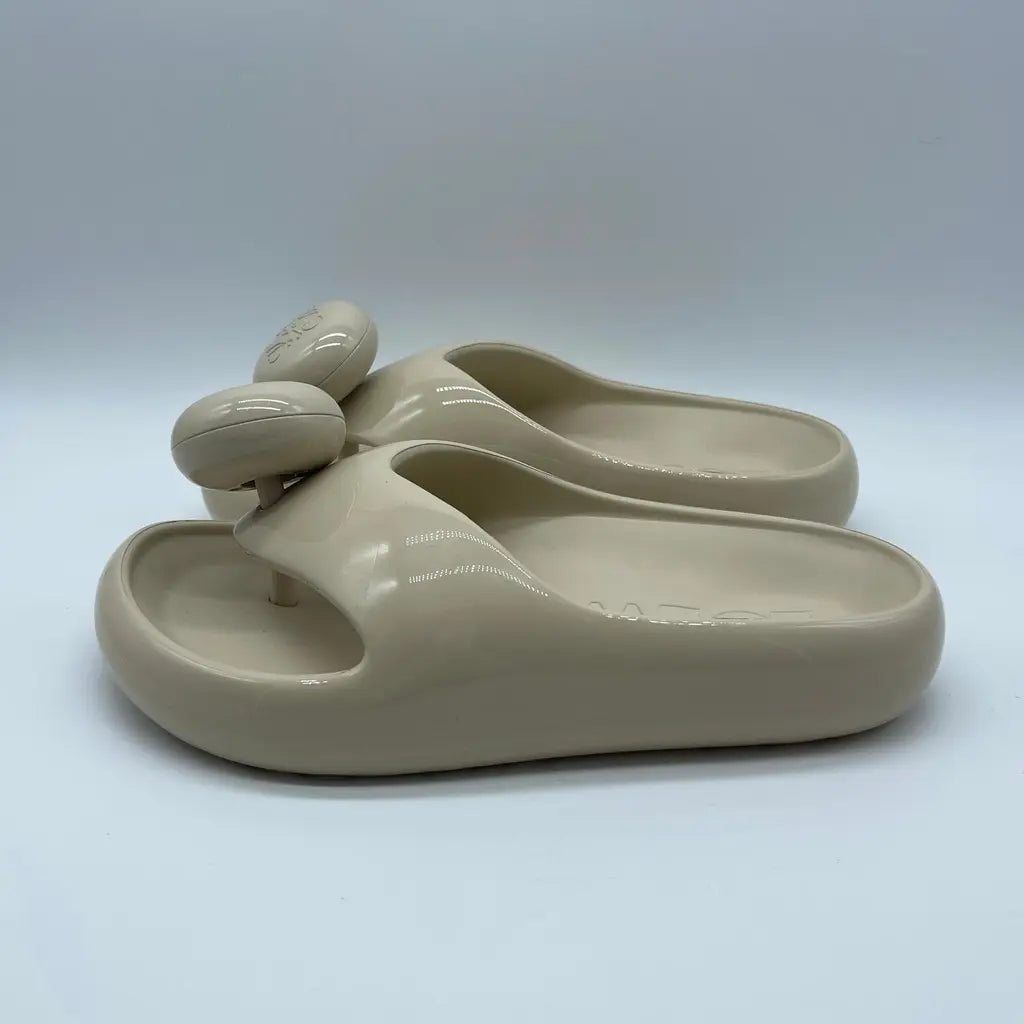 Loewe Foam Pebble Toe Post Glossy Size36