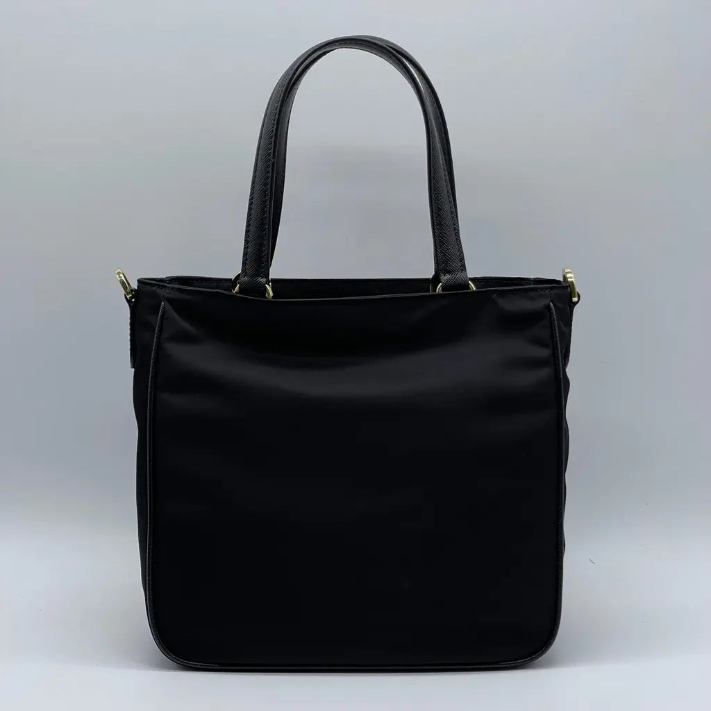 Prada Tessuto+Saffiano Shopping Bag