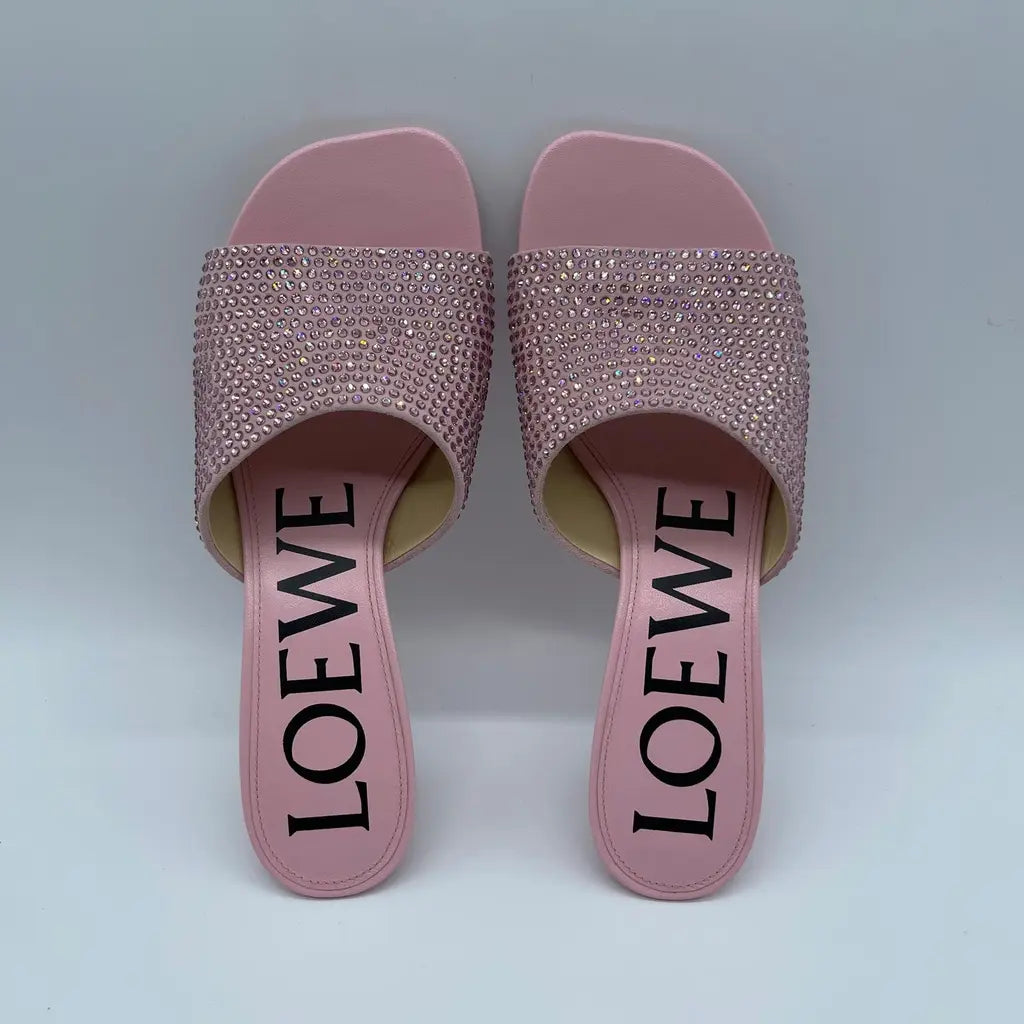 Loewe Petal Strassed Mule 45 Size37