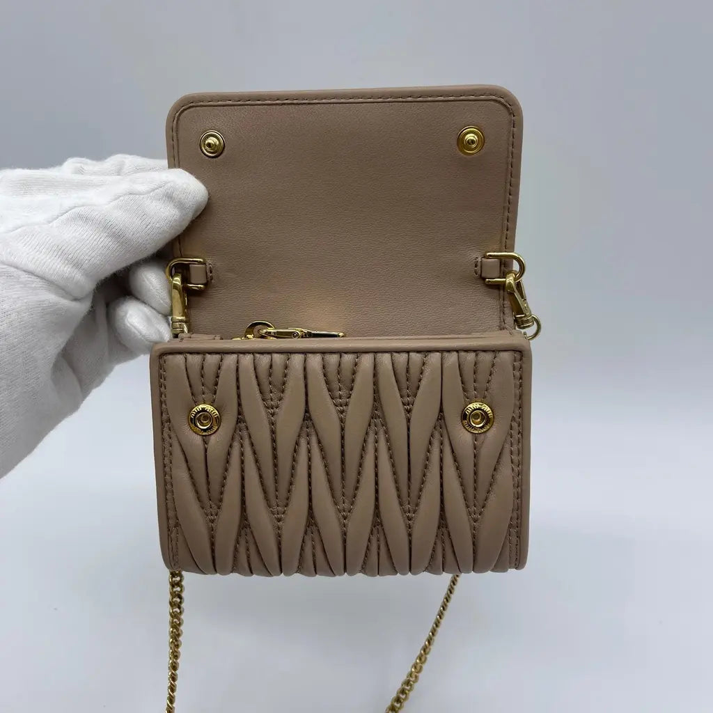 Miu Miu Chain Wallet