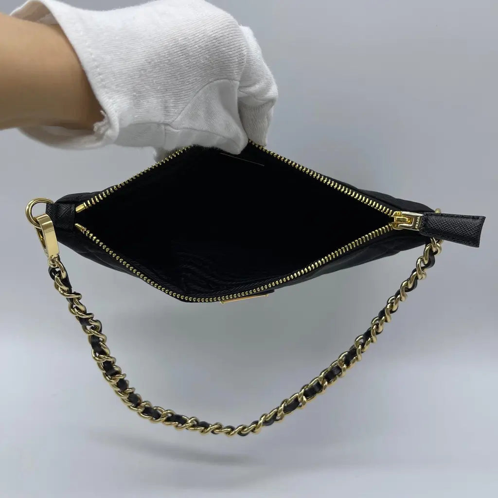 Prada Tessuto Impuntu Small Bag/Pouch