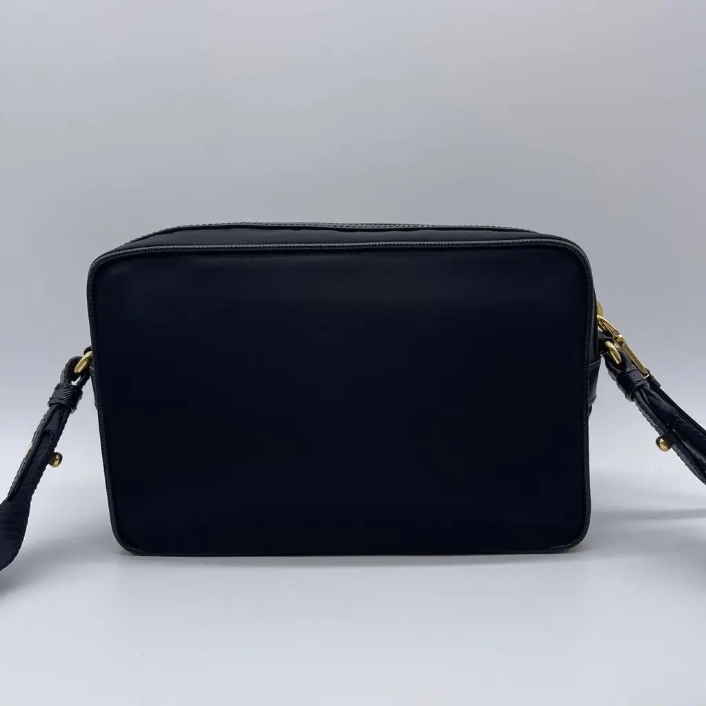 Prada Tessuto+Saffiano Shoulder/Crossbody Bag