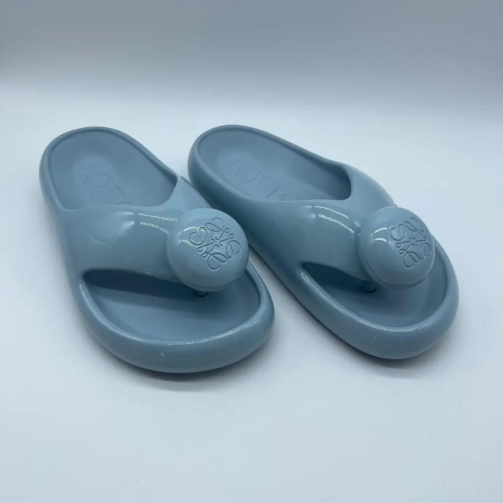 Loewe Foam Pebble Toe Post Glossy Size37