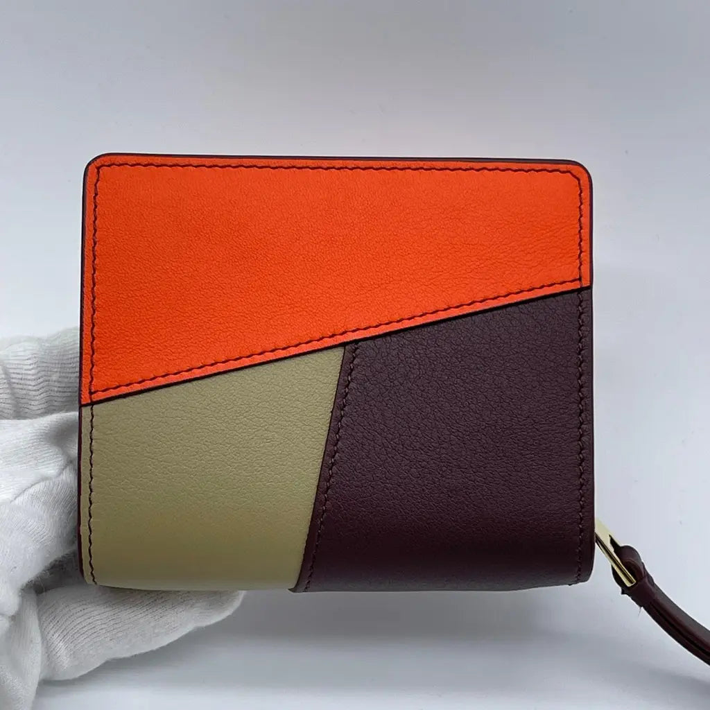 Loewe Puzzle Compact Zip Wallet
