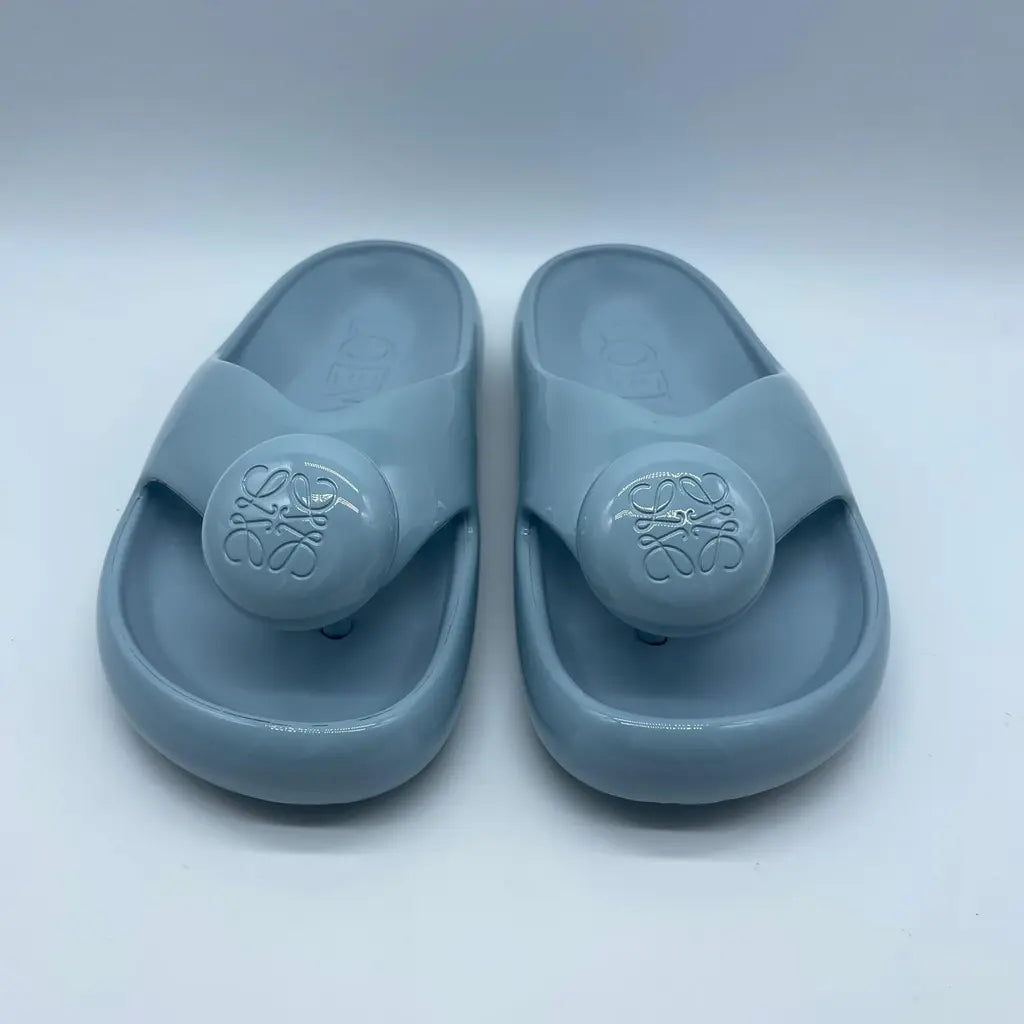 Loewe Foam Pebble Toe Post Glossy Size36