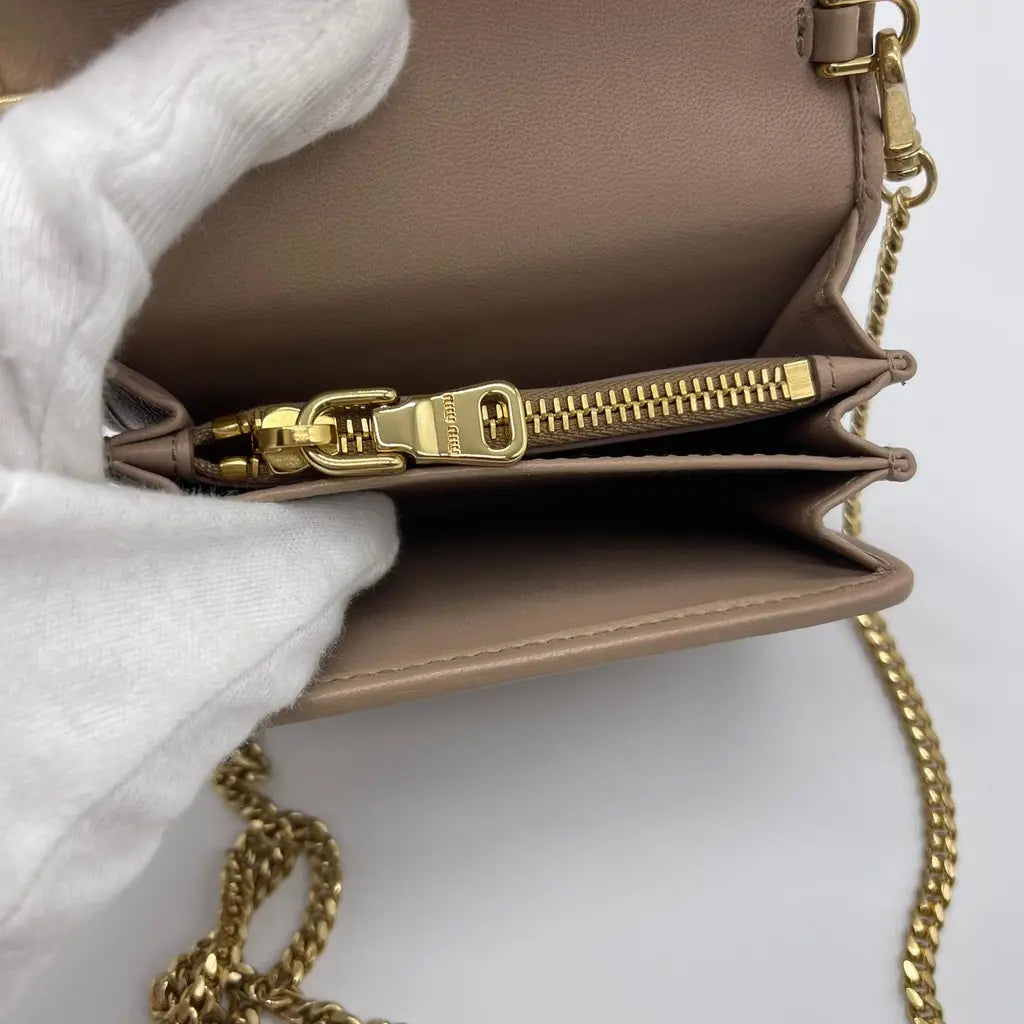 Miu Miu Chain Wallet