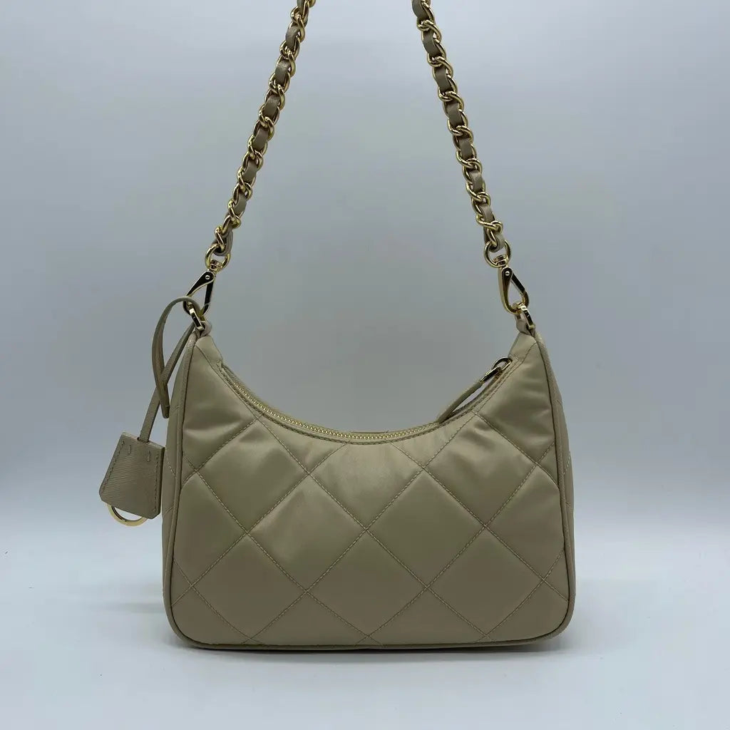 Prada Tessuto Impuntu Hand/Shoulder Bag