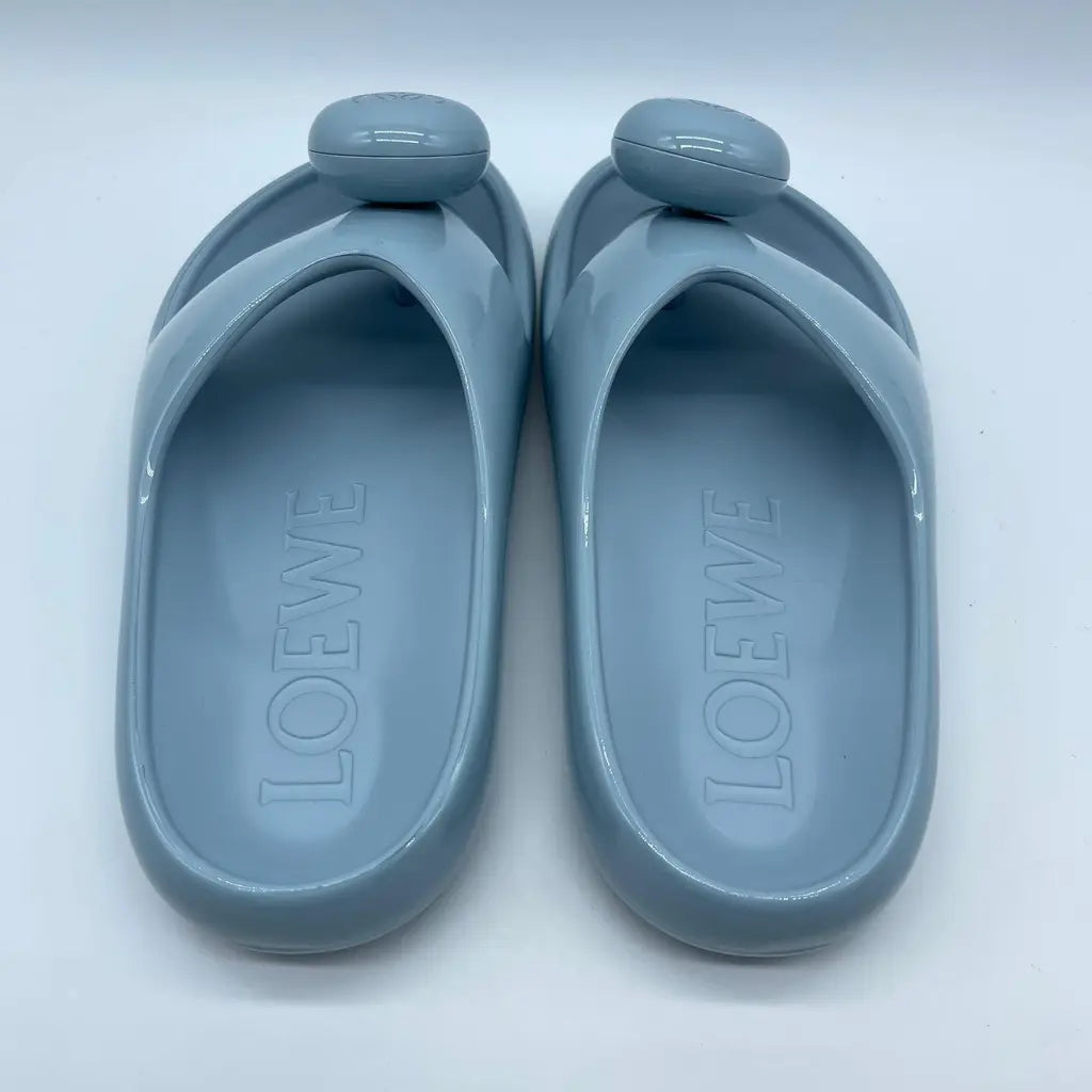Loewe Foam Pebble Toe Post Glossy Size36