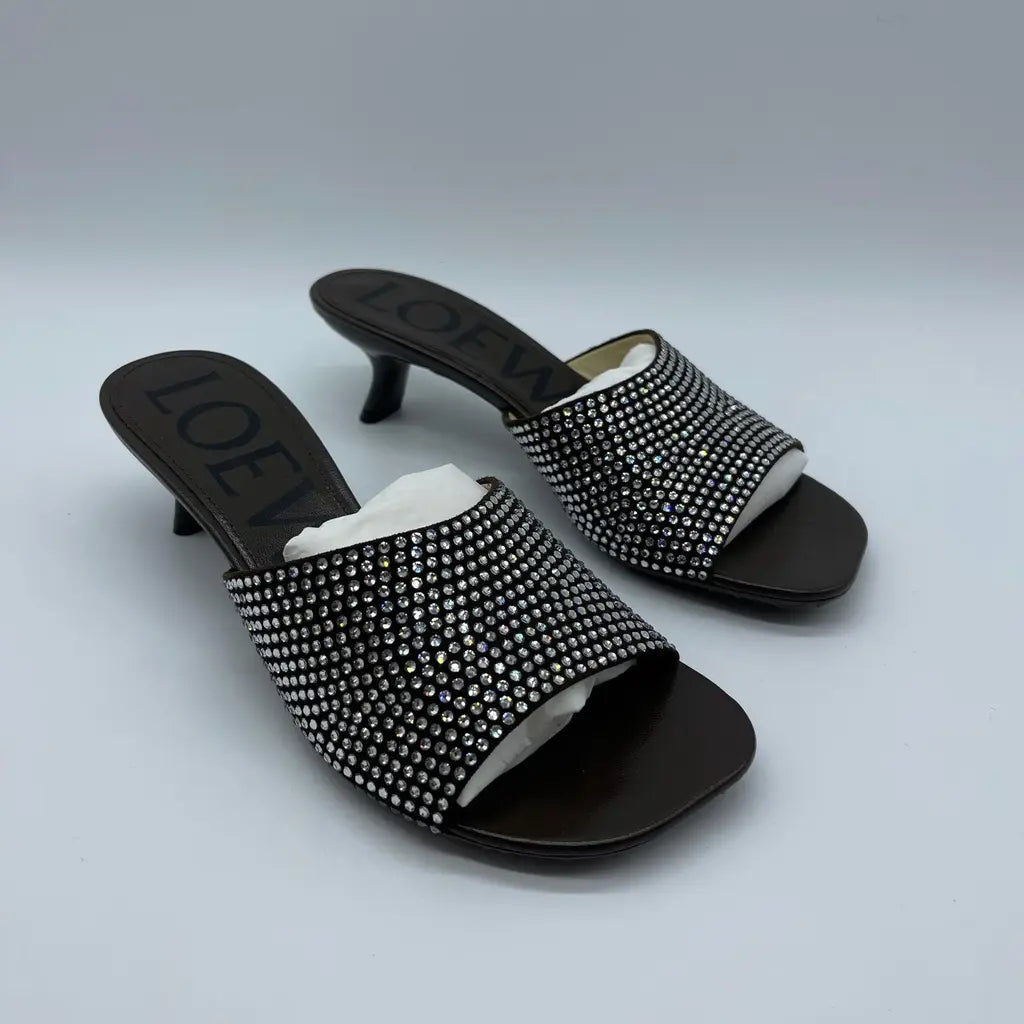 Loewe Petal Strassed Mule 45 Size36
