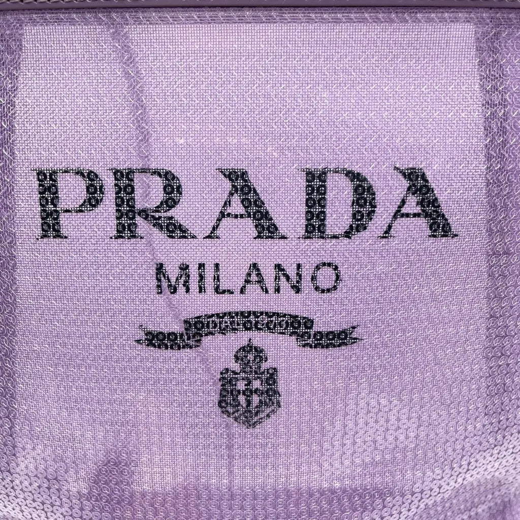 Prada Rete Paillettes Tote Bag