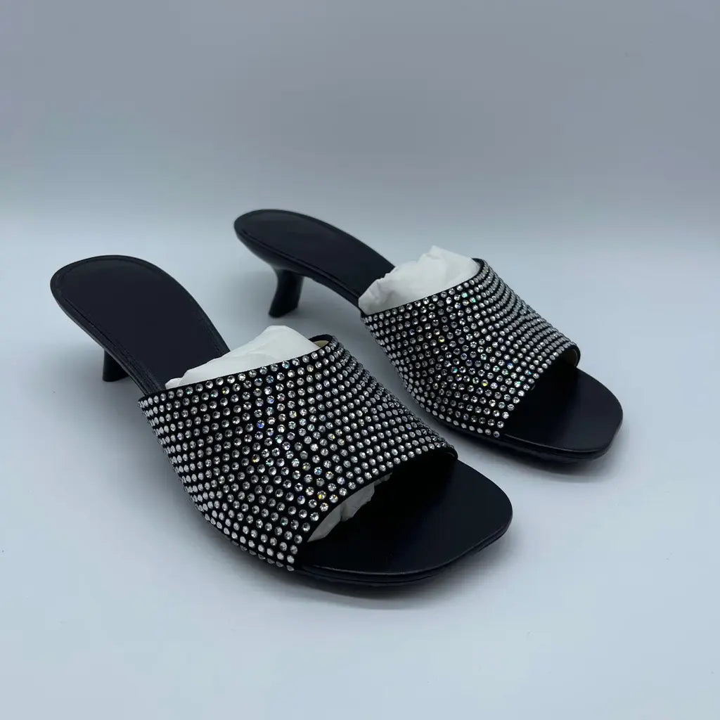 Loewe Petal Strassed Mule 45 Size37