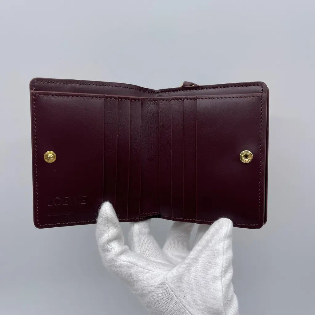 Loewe Puzzle Compact Zip Wallet