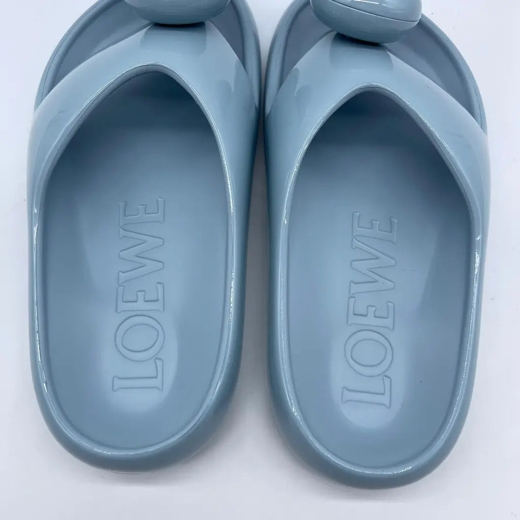 Loewe Foam Pebble Toe Post Glossy Size36