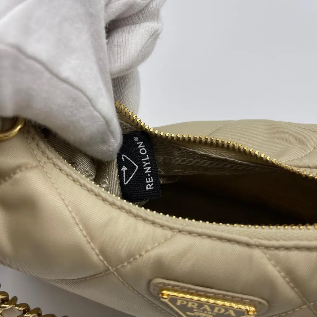 Prada Tessuto Impuntu Hand/Shoulder Bag