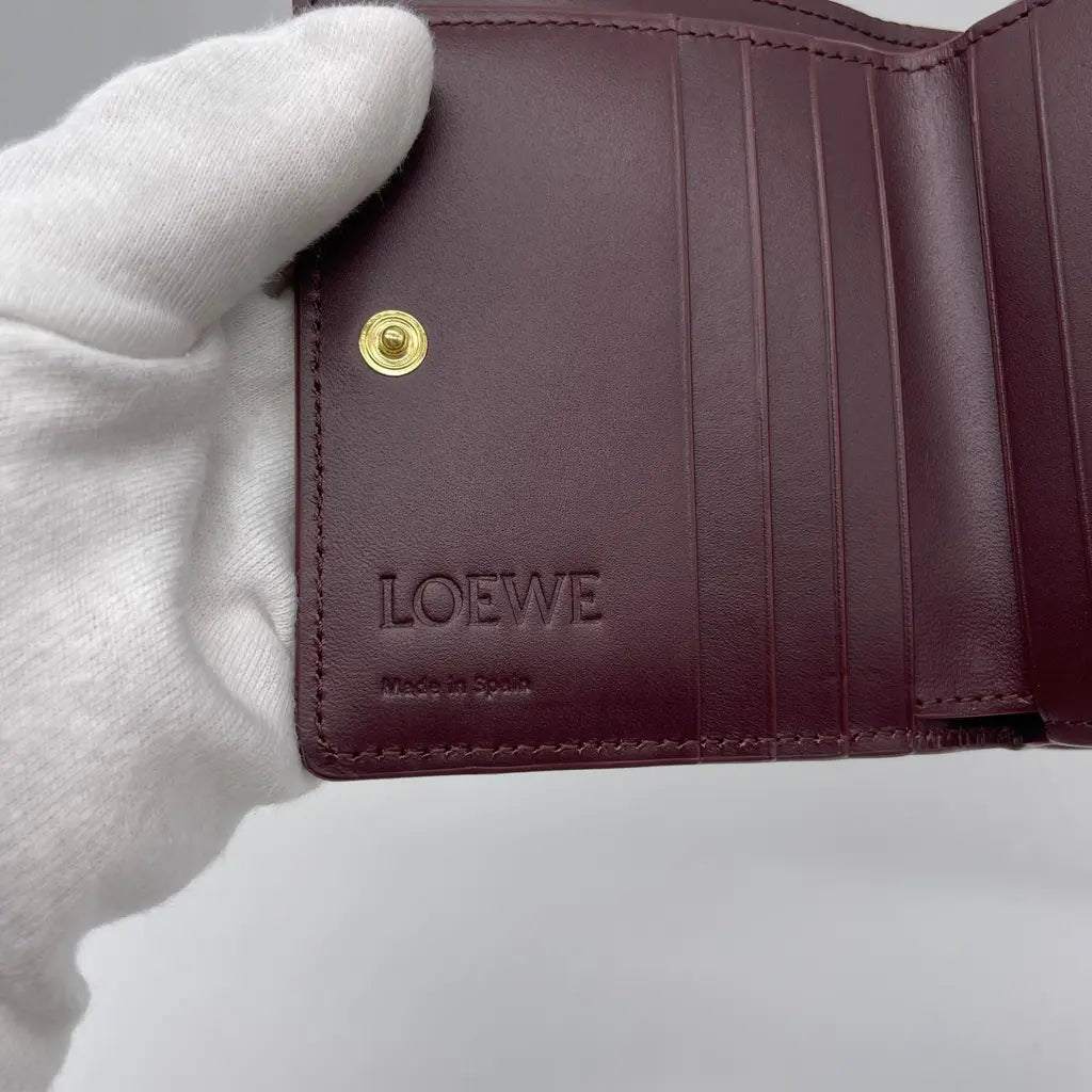 Loewe Puzzle Compact Zip Wallet